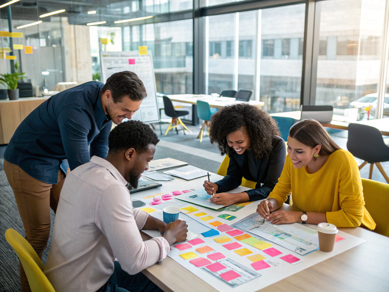 dPloy Group recruitment consultants collaborating on digital infrastructure talent search